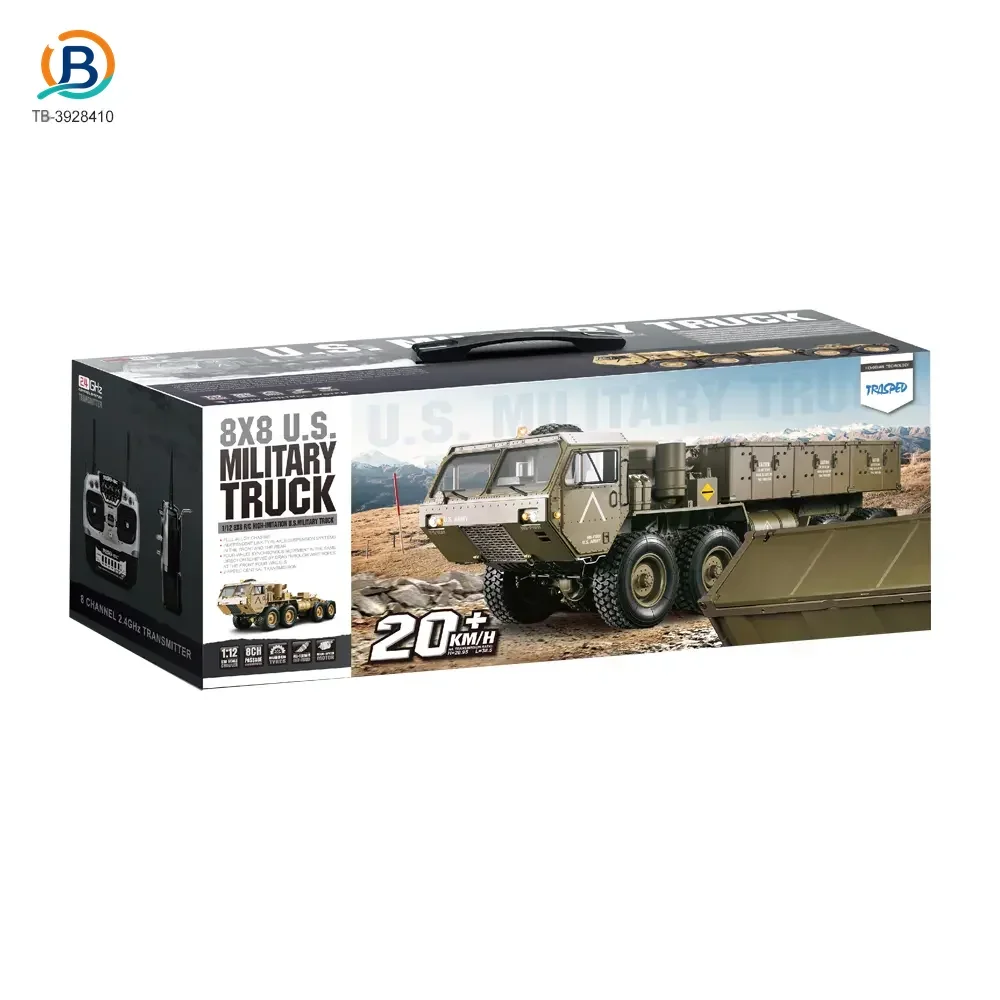RC Military Dump Truck Toy (TB-3928410) — product photograph 6
