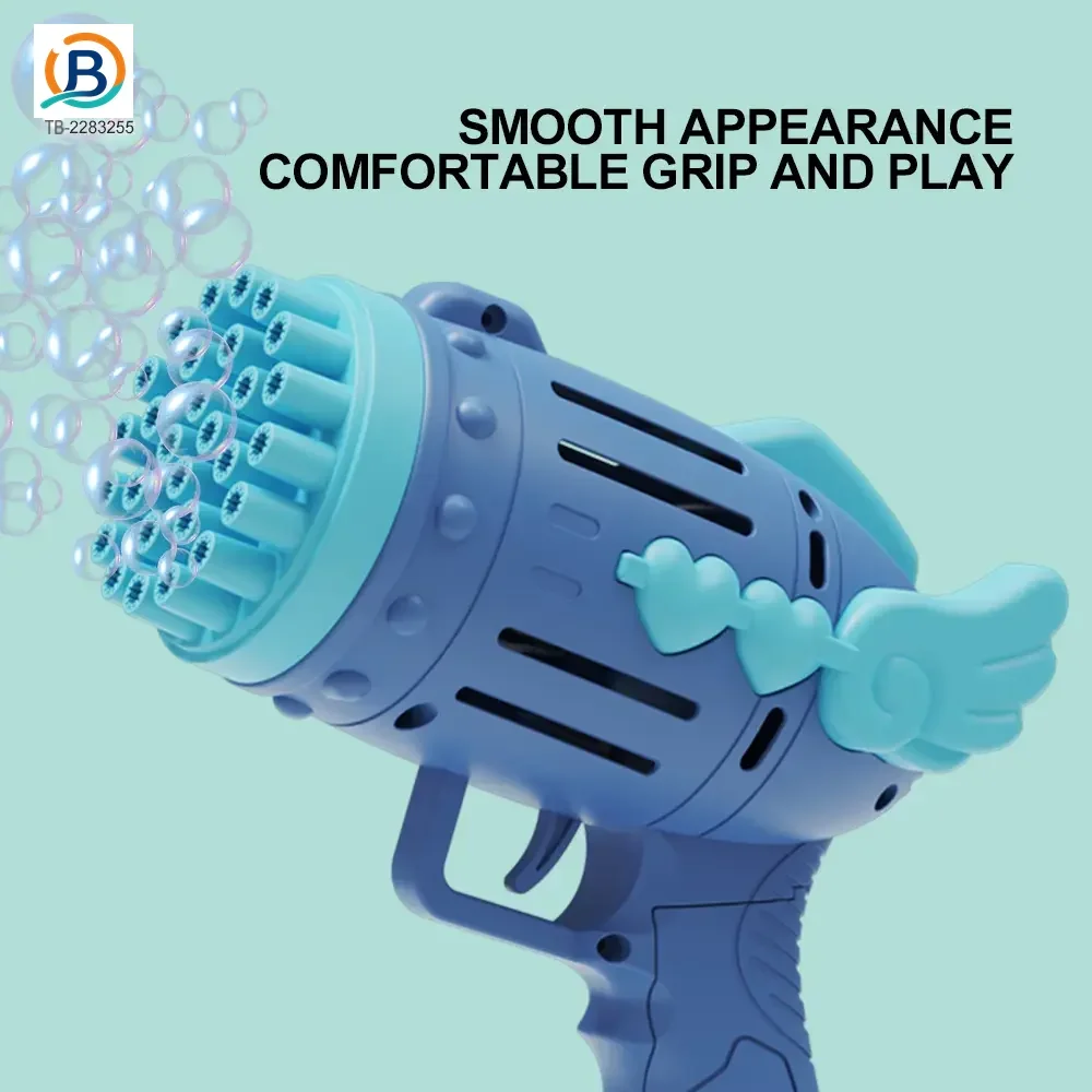 Bubble Blower Gun, Dual Battery Drive -Fun Summer Toy Supply (TB-2283255) — product photograph 4