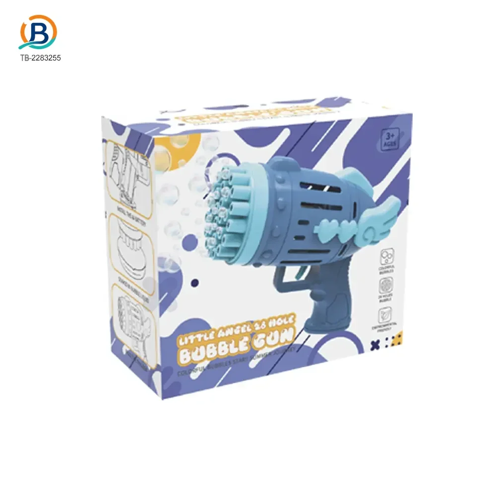 Bubble Blower Gun, Dual Battery Drive -Fun Summer Toy Supply (TB-2283255) — product photograph 6
