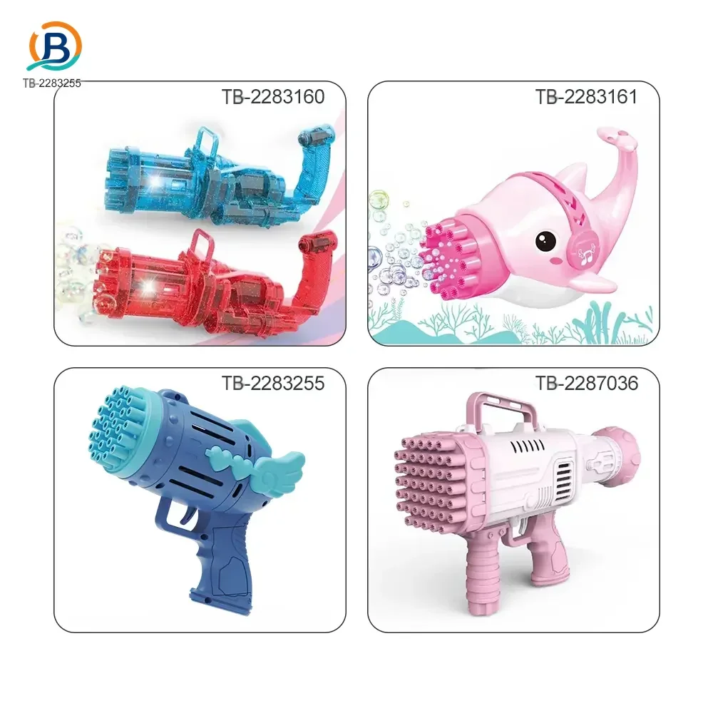 Bubble Blower Gun, Dual Battery Drive -Fun Summer Toy Supply (TB-2283255) — product photograph 7
