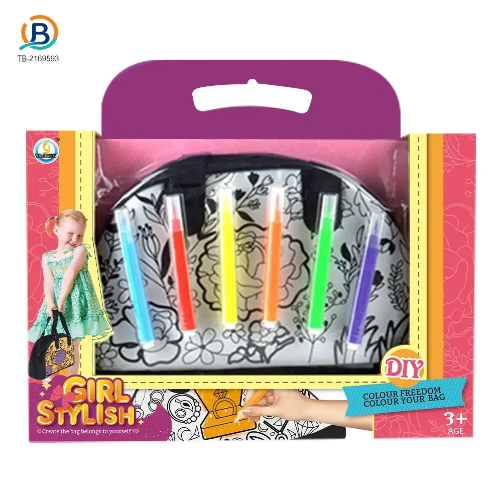 DIY Graffiti Coloring Handbag (TB-2169593) — product photograph 5