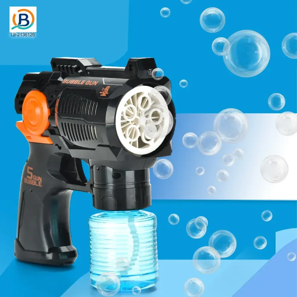 Electric Bubble Gun Toy with Fan (TB-2136126) — product photograph 3