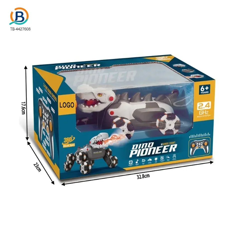 Stunt Dinosaur Car, Transformable Dinosaur Car (TB-4427608) — product photograph 8
