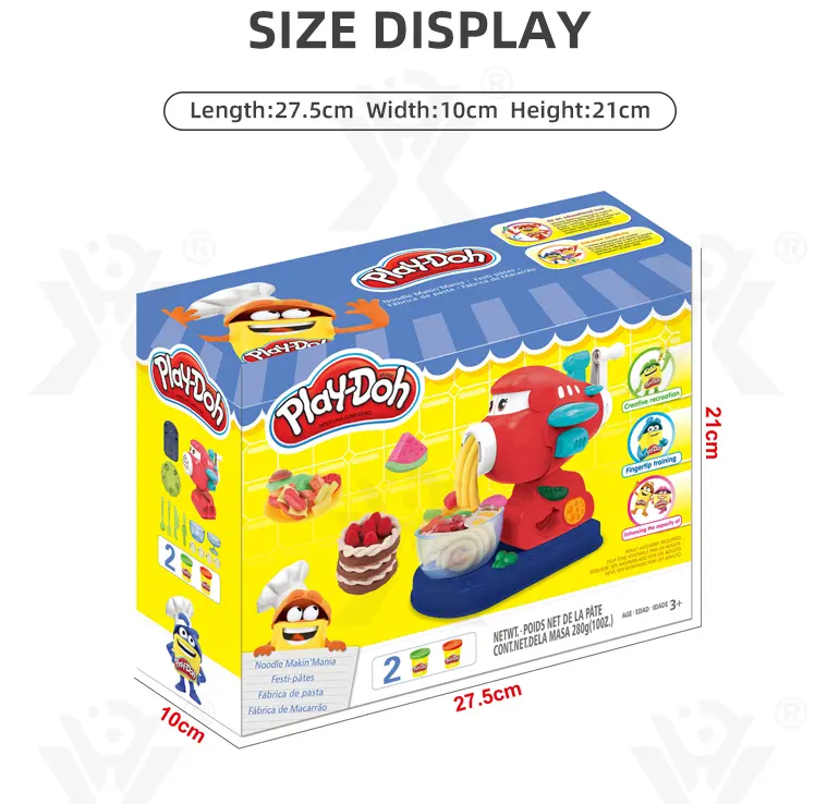 Modeling Clay Machine Toy (TB-4055543) — illustrated product details, panel 9