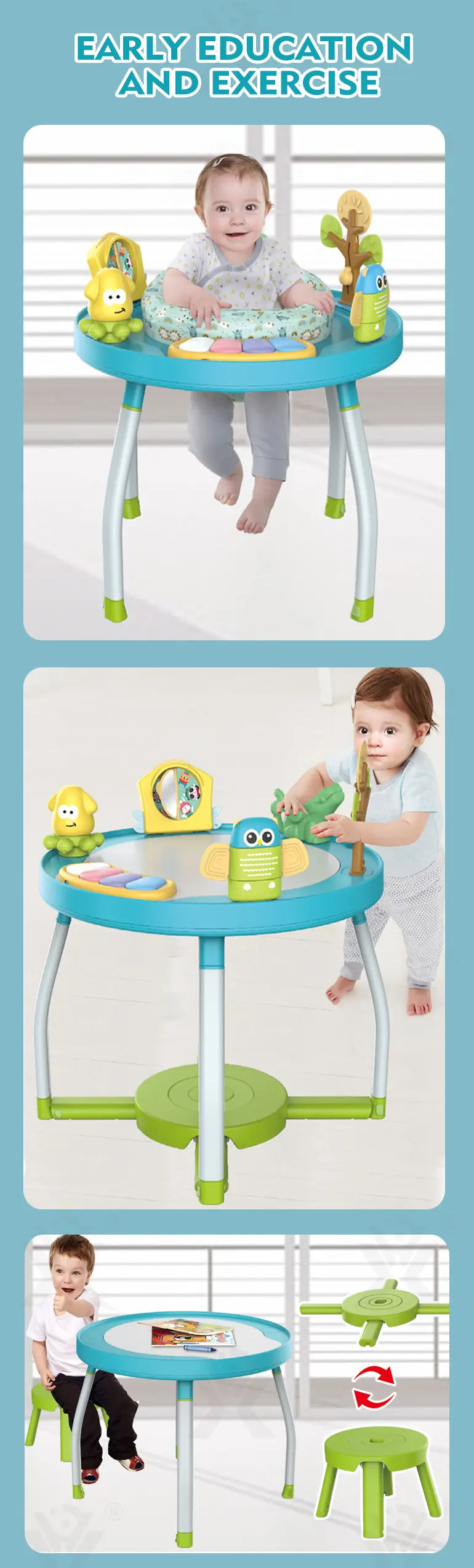5-in-1 Baby Activity Center (TB-4287546) — illustrated product details, panel 2