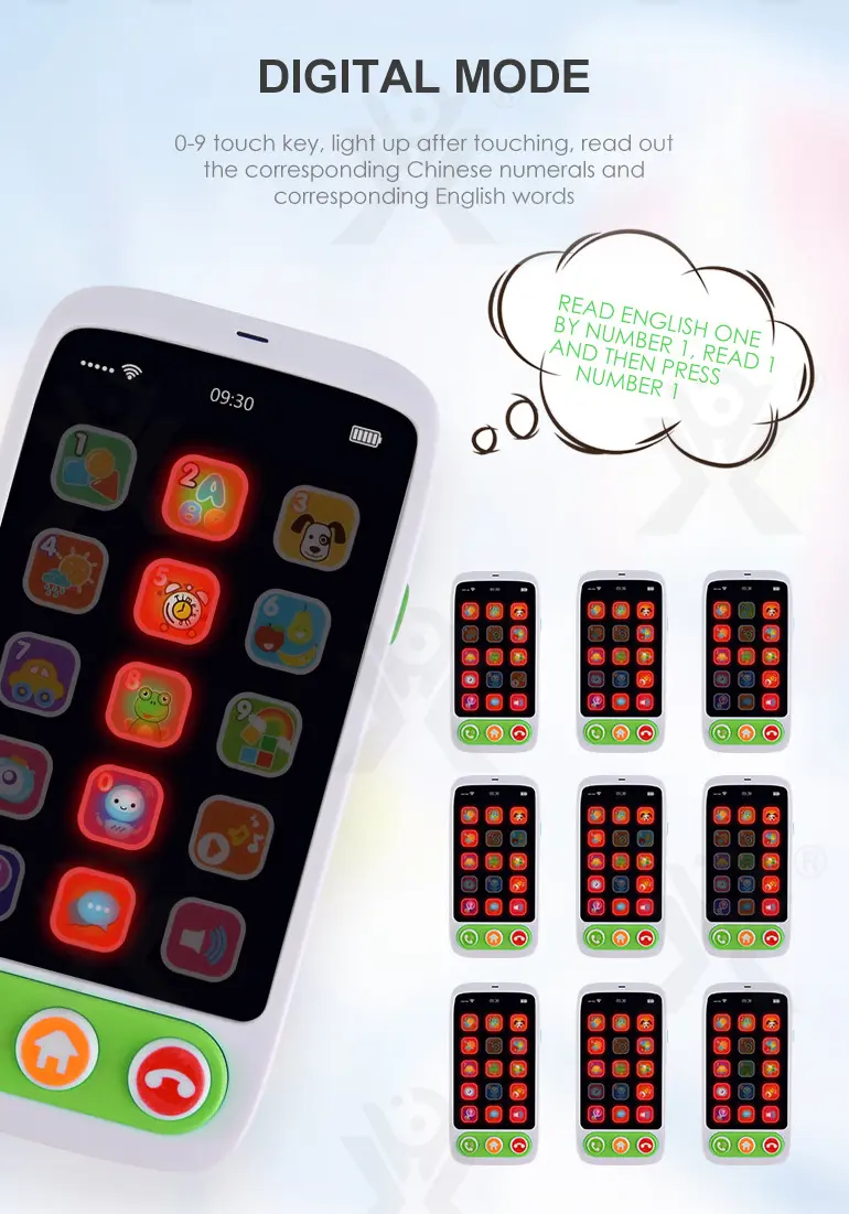 Baby Cell Phone Toy (TB-2923796) — illustrated product details, panel 3