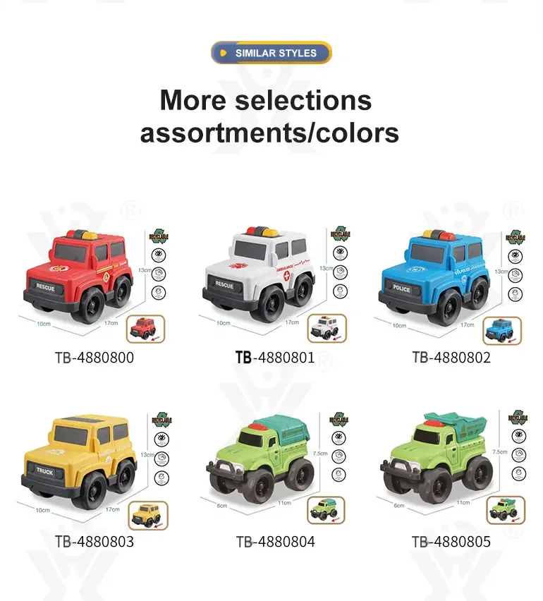Adorable Fire Trucks Toy For Toddlers (TB-4880800) — illustrated product details, panel 7