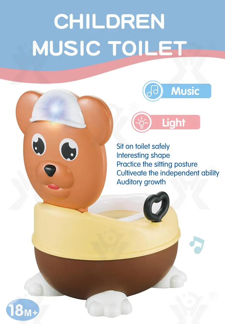 Toy Land Multipurpose Music Toilet Seat (TB-2195329) — illustrated product details, panel 1