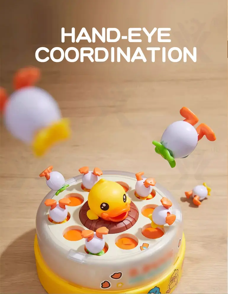Bouncing Duck Toy, Track and Catch Game (TB-4279580) — illustrated product details, panel 2