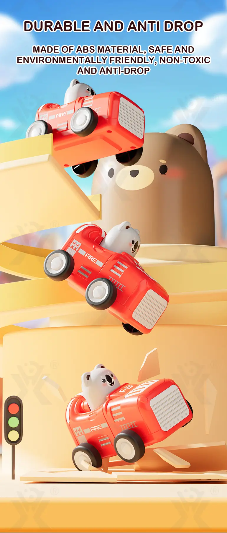 Animal Inertia Car, Toddler Car Toys Supply (TB-4388896) — illustrated product details, panel 7