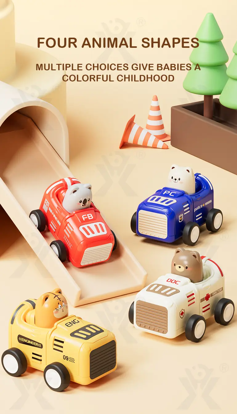 Animal Inertia Car, Toddler Car Toys Supply (TB-4388896) — illustrated product details, panel 8