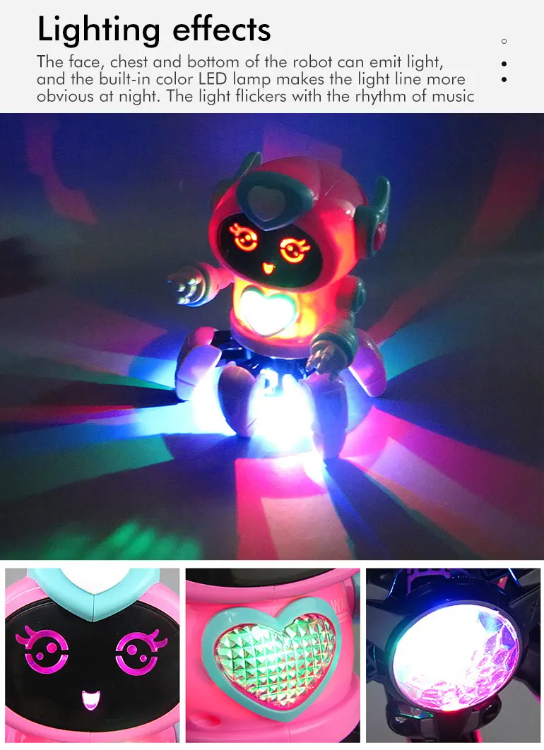 Dancing Six Claw Robot (TB-1466598) — illustrated product details, panel 3
