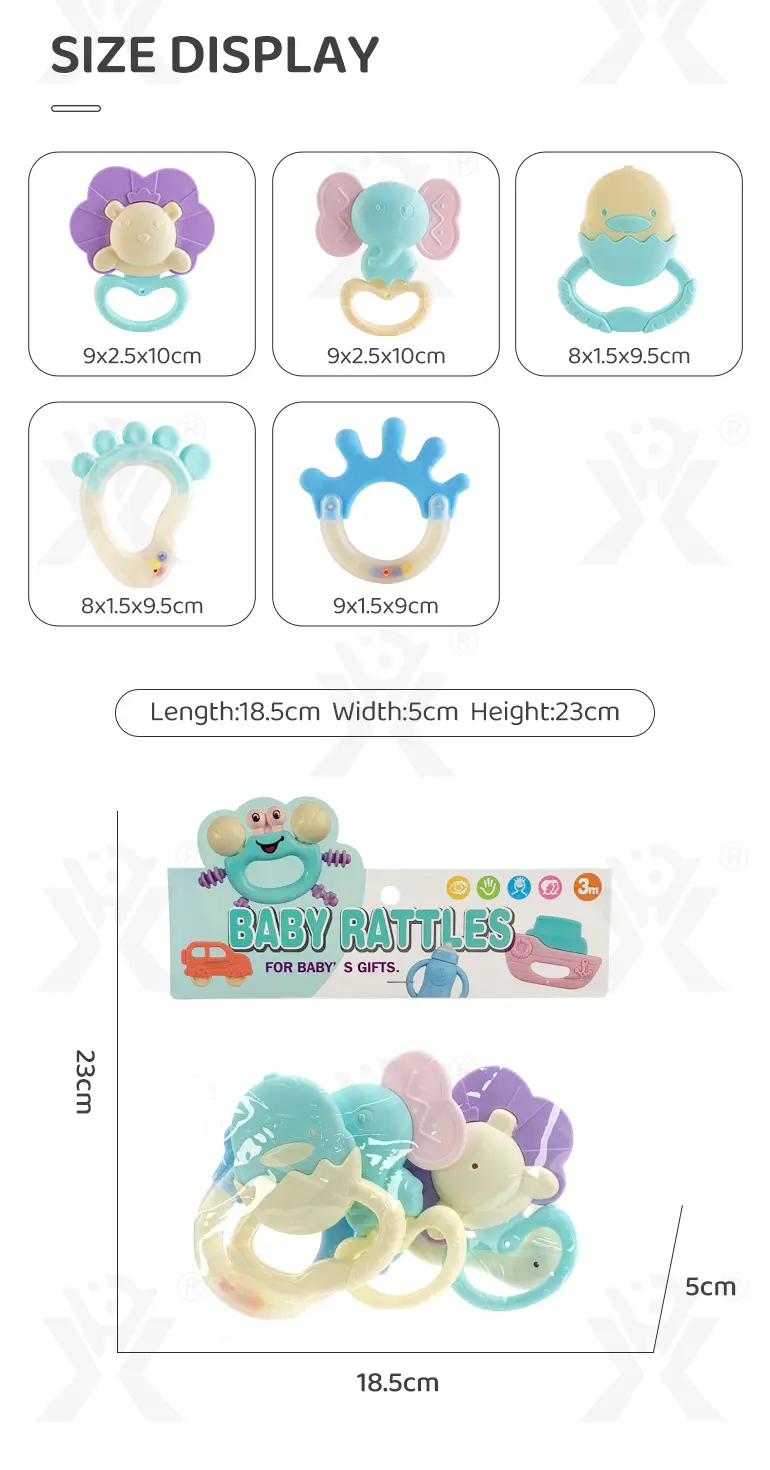 Baby Rattle Teething Toys For 0-6 Months Old (TB-4003971) — illustrated product details, panel 8