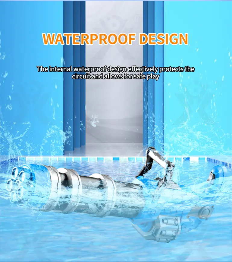Electric Gatling Water Gun (TB-4226889) — illustrated product details, panel 4