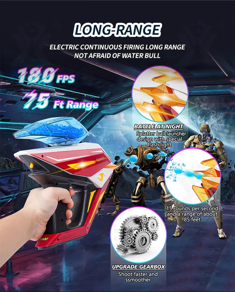 Electronic Water Bullet Gun (TB-4137975) — illustrated product details, panel 4