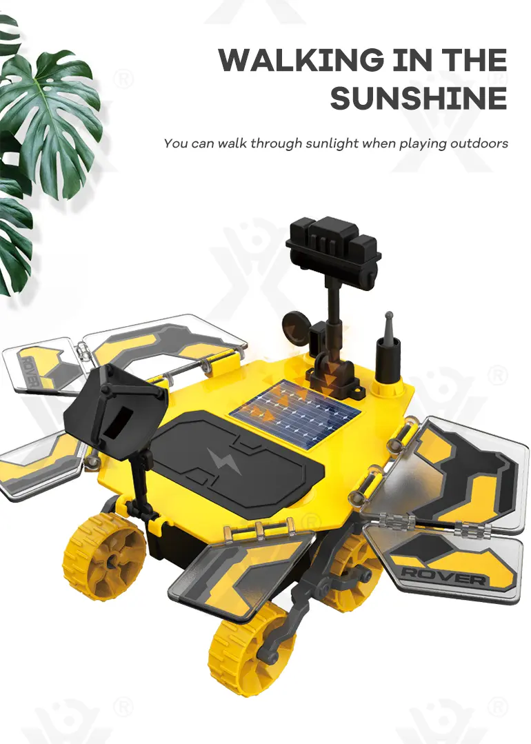 DIY Solar-Powered Rover Kit, Dual Modes (TB-2329765) — illustrated product details, panel 6