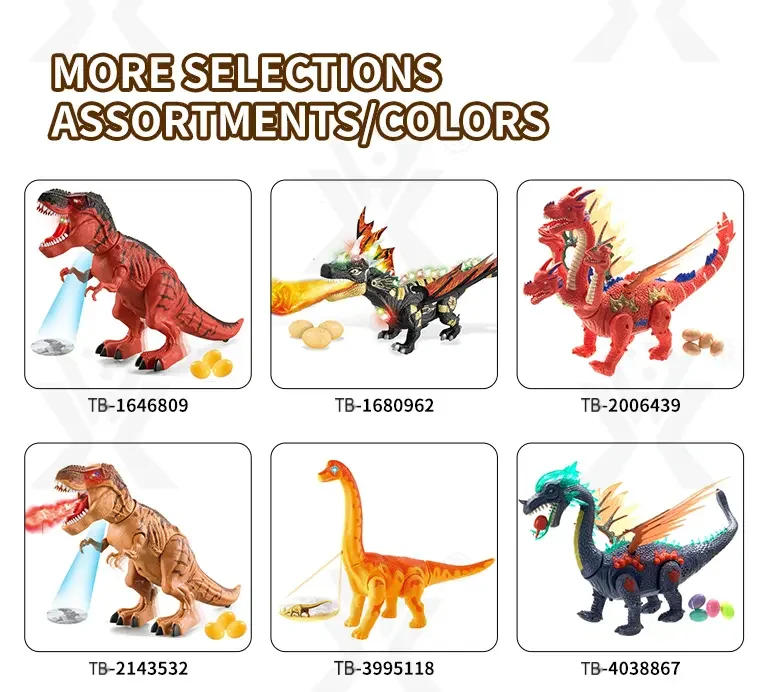 Electric Two-Head Dinosaur Toy, Brachiosaurus (TB-0991016) — illustrated product details, panel 6