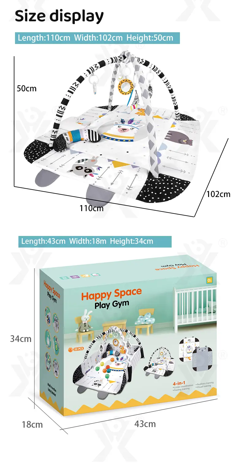 4-In-1 Baby Play Mat Wholesale Supply (TB-3922821) — illustrated product details, panel 7
