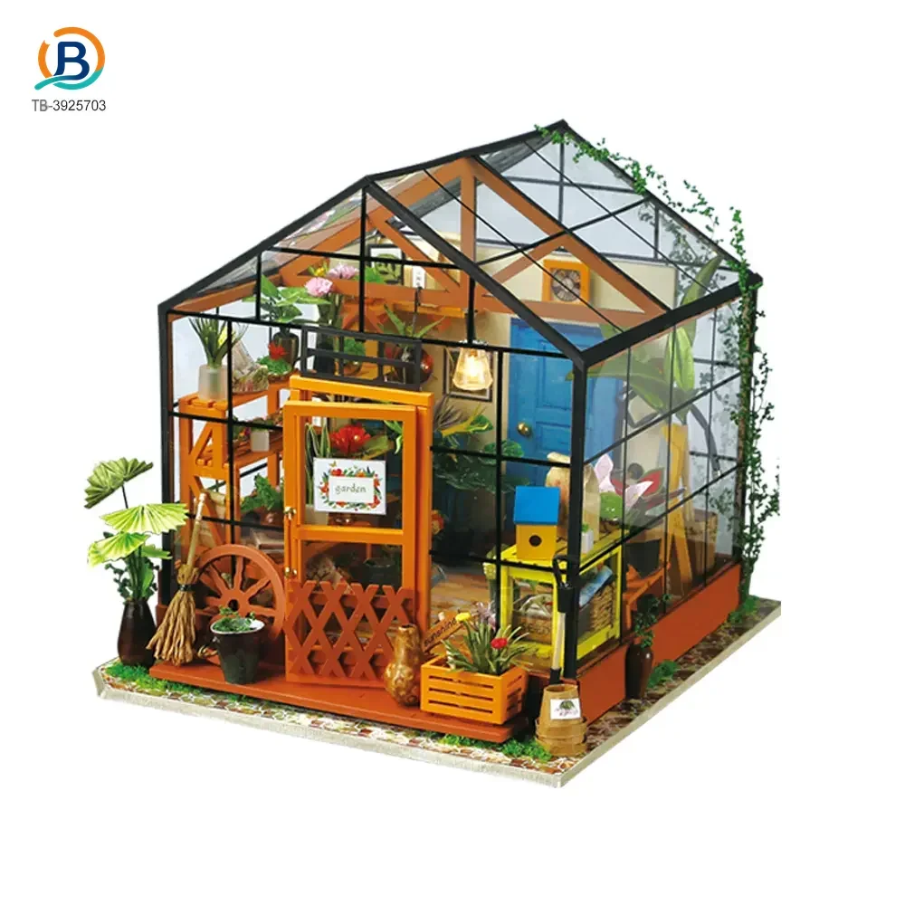 DIY Miniature Set, Flower House Miniature (TB-3925703) — product photograph 1
