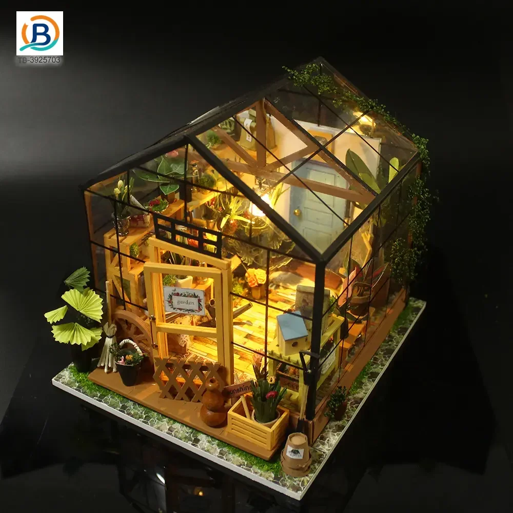 DIY Miniature Set, Flower House Miniature (TB-3925703) — product photograph 2