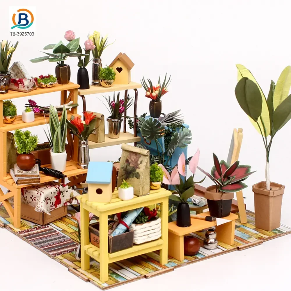 DIY Miniature Set, Flower House Miniature (TB-3925703) — product photograph 5