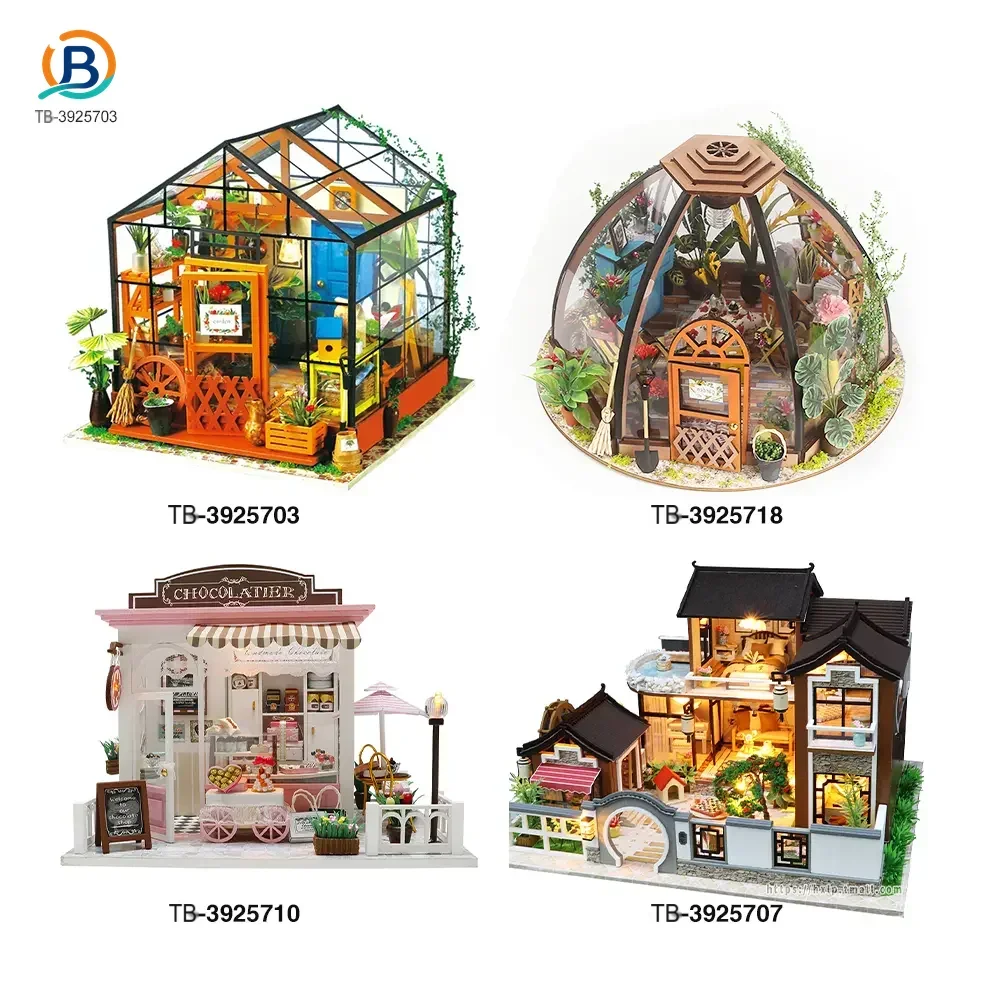DIY Miniature Set, Flower House Miniature (TB-3925703) — product photograph 6
