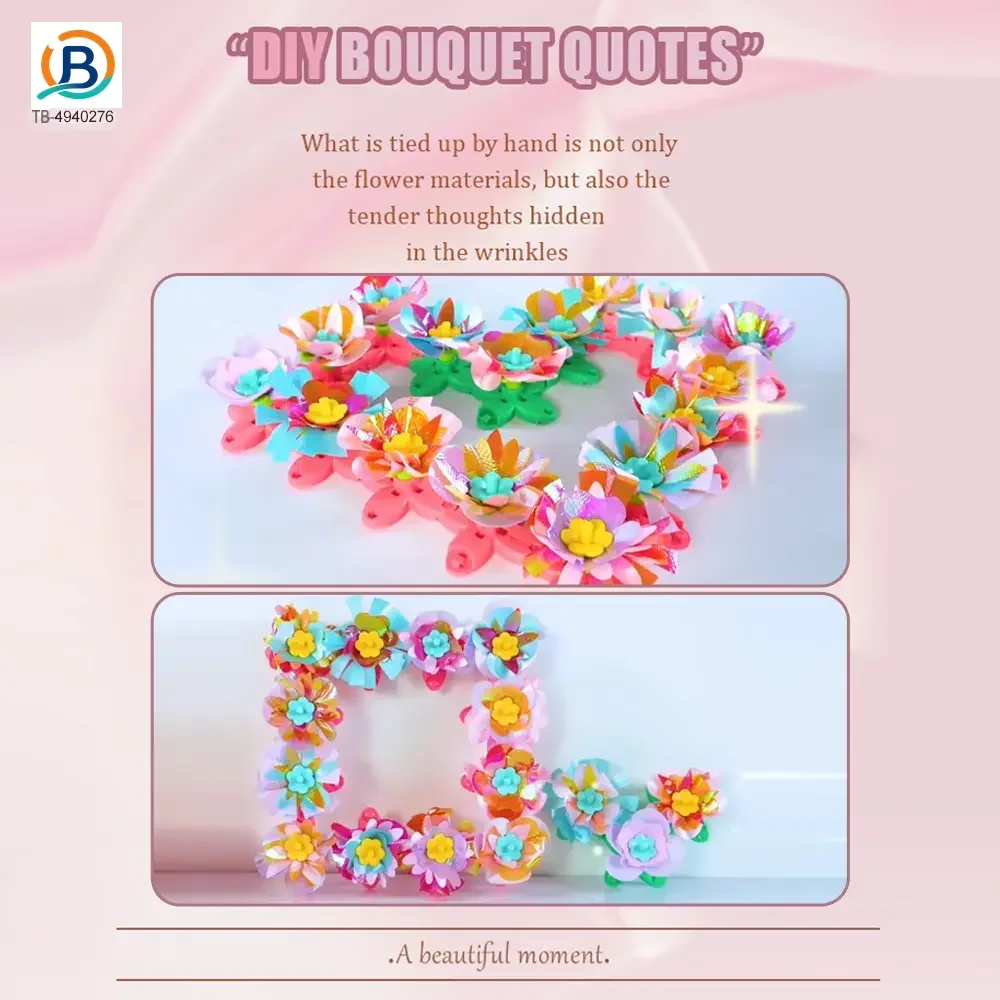 Creative Fabric Flower Bouquets Toy (TB-4940276) — product photograph 4