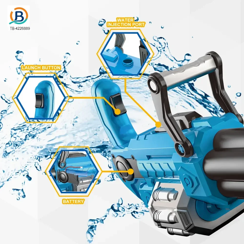 Electric Gatling Water Gun (TB-4226889) — product photograph 6