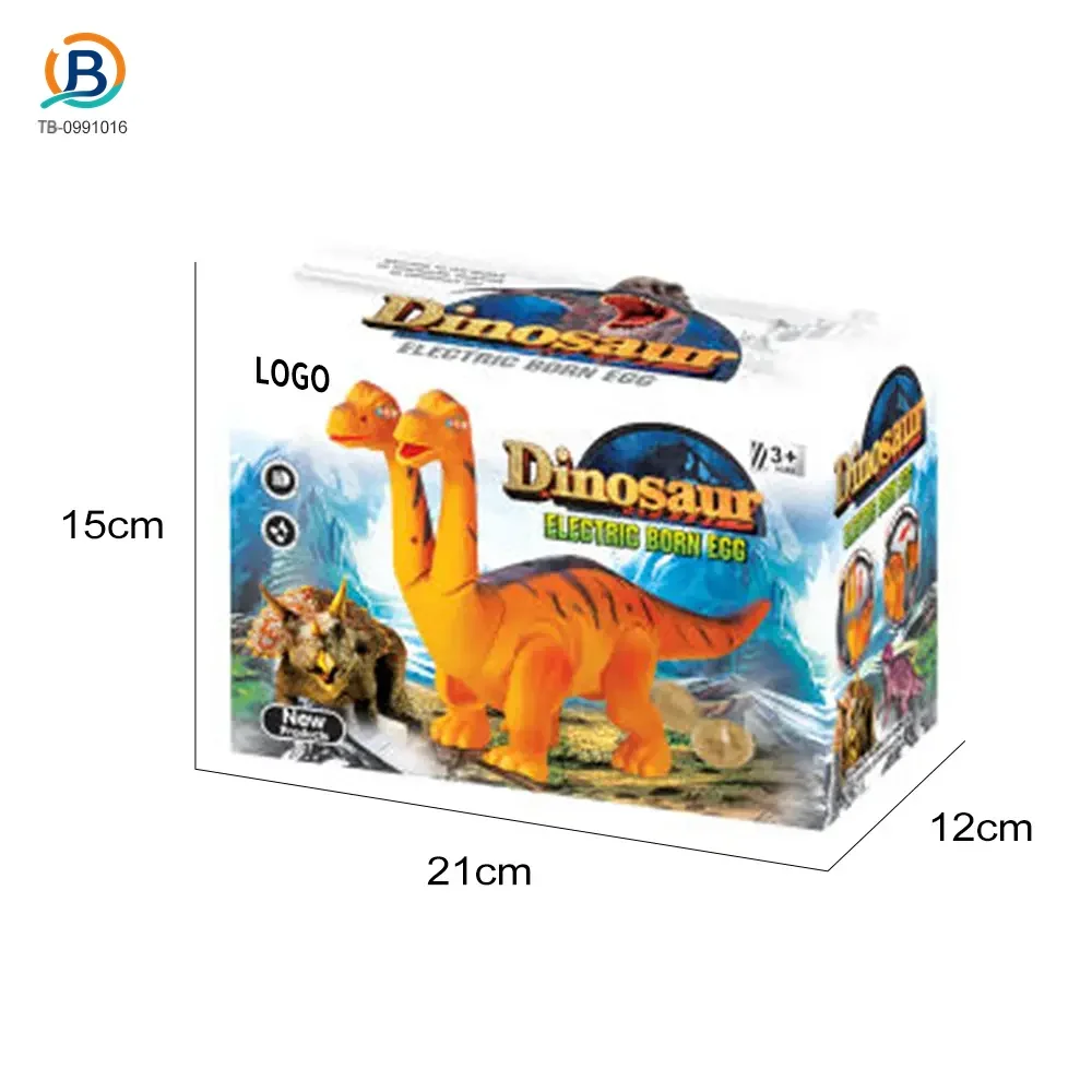 Electric Two-Head Dinosaur Toy, Brachiosaurus (TB-0991016) — product photograph 6