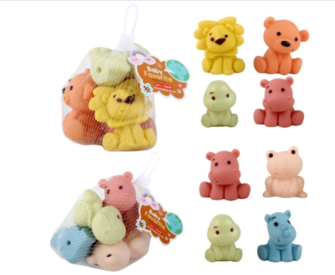Wheat Straw Rubber Animal Set (TB-5070442) — illustrated product details, panel 1