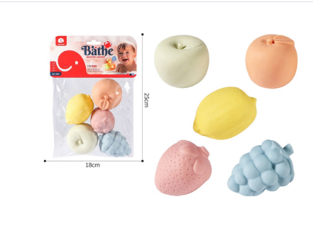 Fruit Bath Toy, Wheat Straw Made (TB-5070424) — product photograph 1