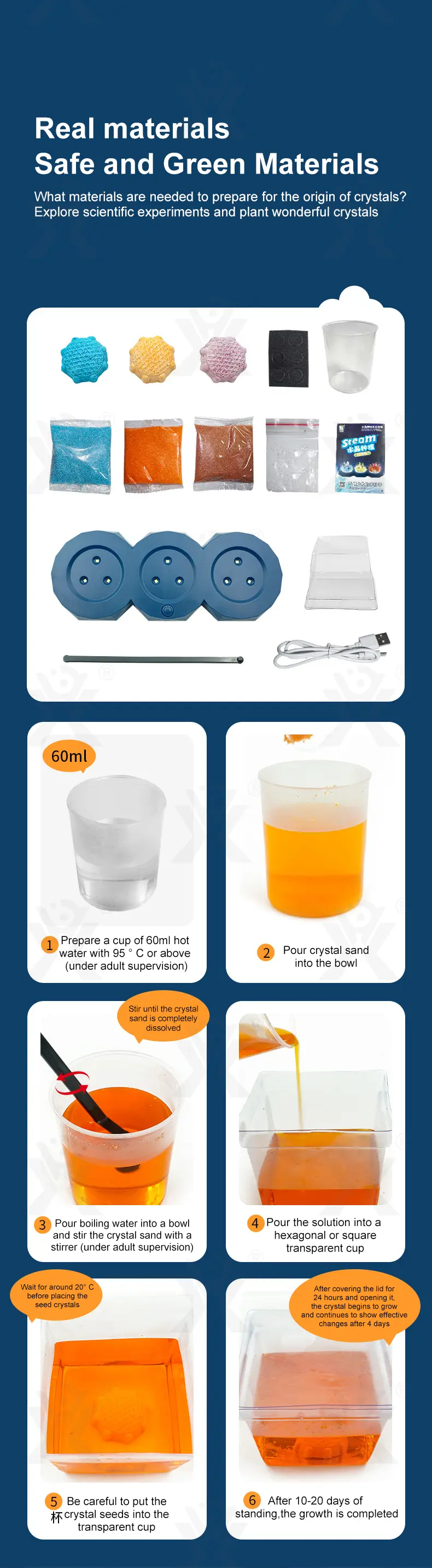 Crystal Planting Kits, Crystal Growing Kit (TB-4399725) — illustrated product details, panel 3