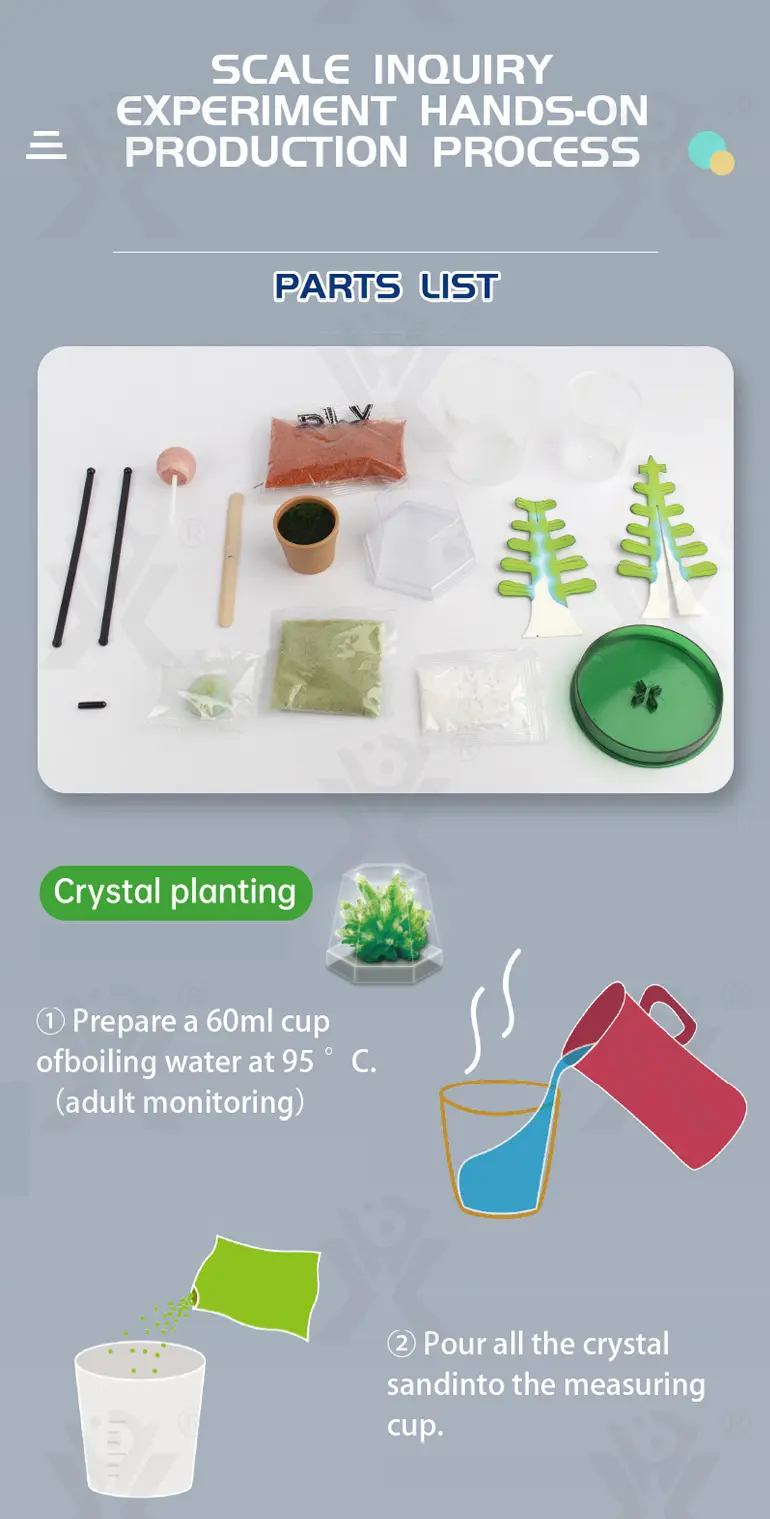 Mini Magic Christmas Tree, Crystal Experiment Kit Toy (TB-4399727) — illustrated product details, panel 4