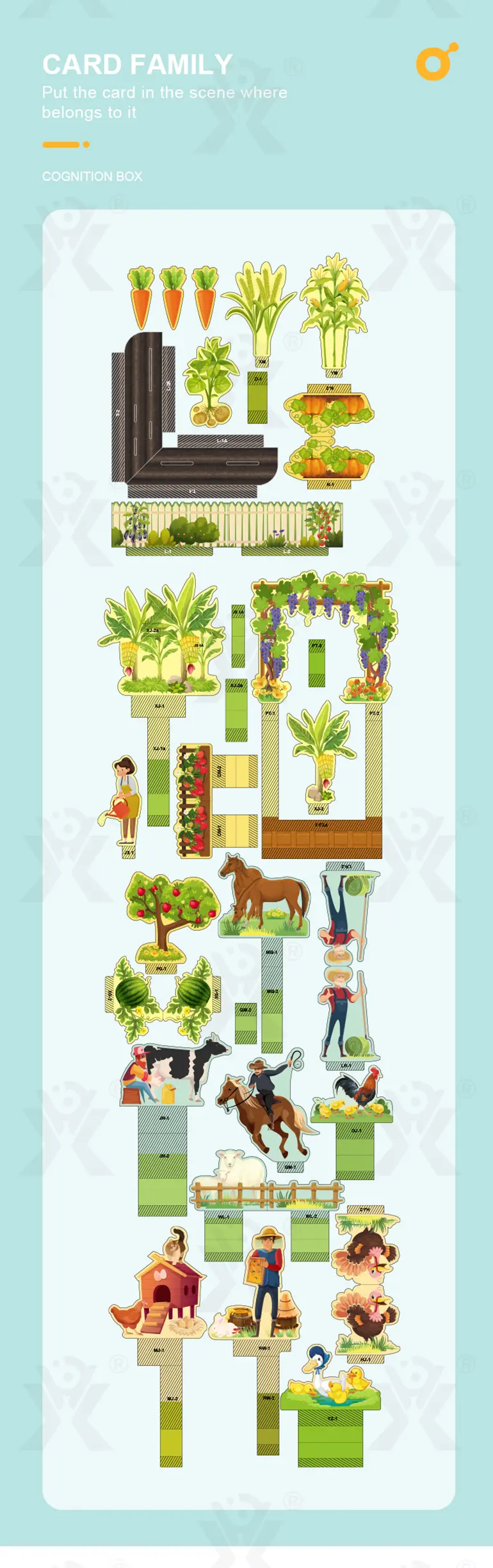 3D Story Book Farm Theme, DIY Quiet Book (TB-4464184) — illustrated product details, panel 7