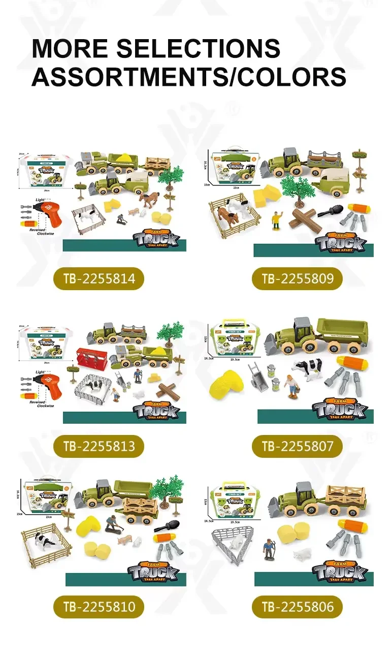 3D Story Book Farm Theme, DIY Quiet Book (TB-4464184) — illustrated product details, panel 8