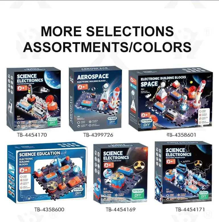 DIY Circuit Building Block Toy (TB-4454170) — illustrated product details, panel 10