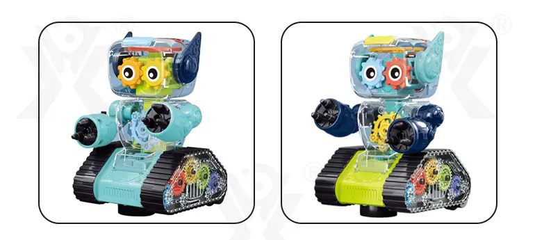 Transparent Gear Robots for Kids (TB-3995652) — illustrated product details, panel 7