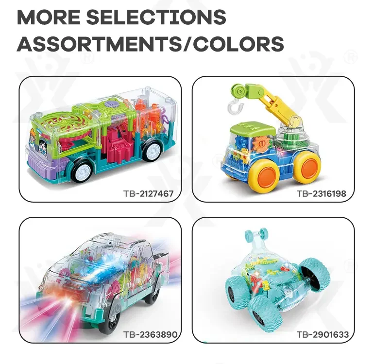 Transparent Gear Robots for Kids (TB-3995652) — illustrated product details, panel 8