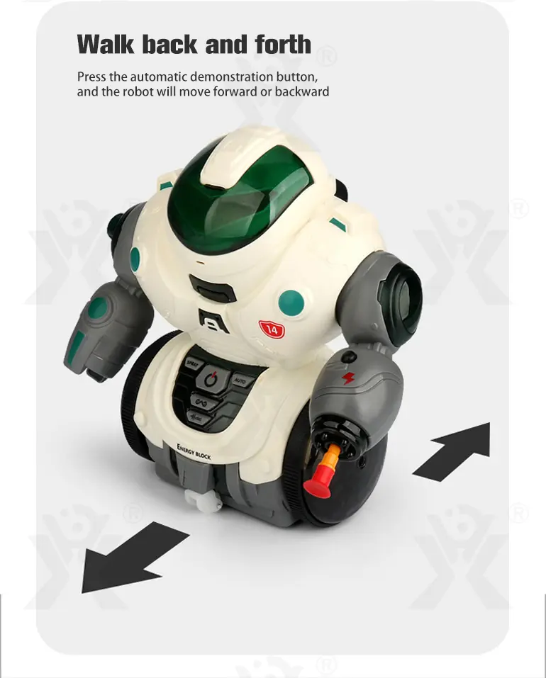 Electric Spray Robot Toys, Kid Robot Toys (TB-2258755) — illustrated product details, panel 6