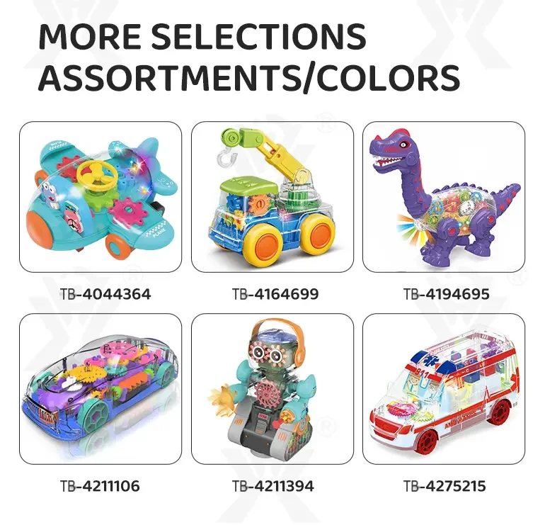Duck Inertial Car Toy with Gear Transmission & Belt Drive for Kids (TB-4206671) — illustrated product details, panel 5