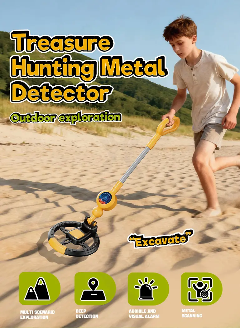 Hand Held Metal Detector Kit (TB-5119279) — illustrated product details, panel 1
