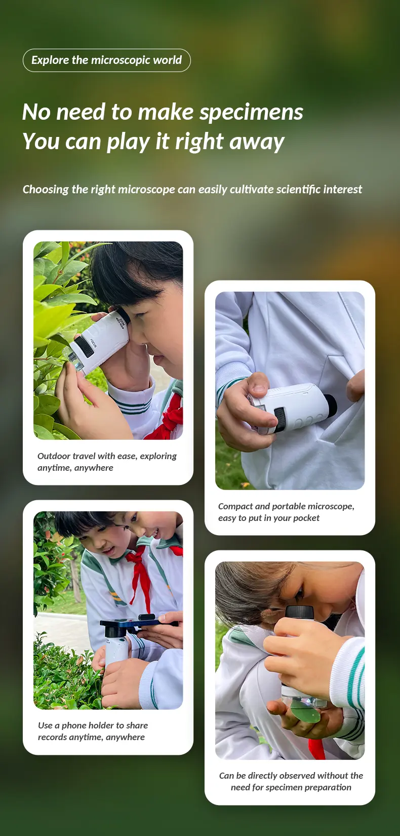 Portable Microscope Toy For Kids (TB-4241885) — illustrated product details, panel 4