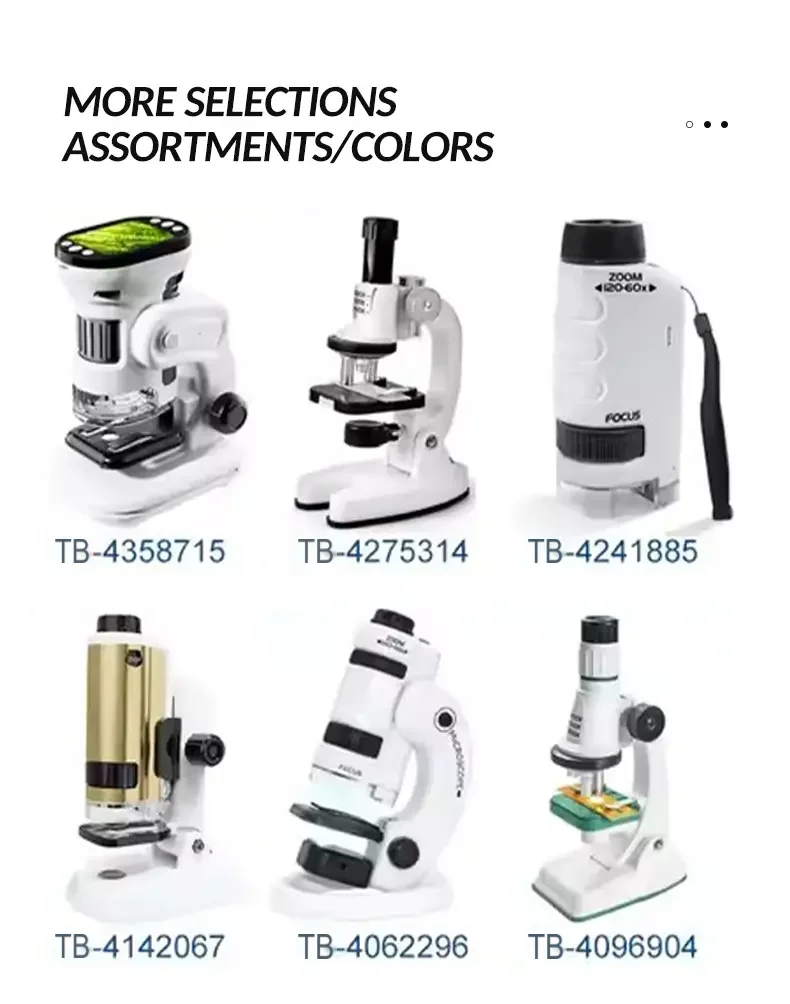 Portable Microscope Toy For Kids (TB-4241885) — illustrated product details, panel 8