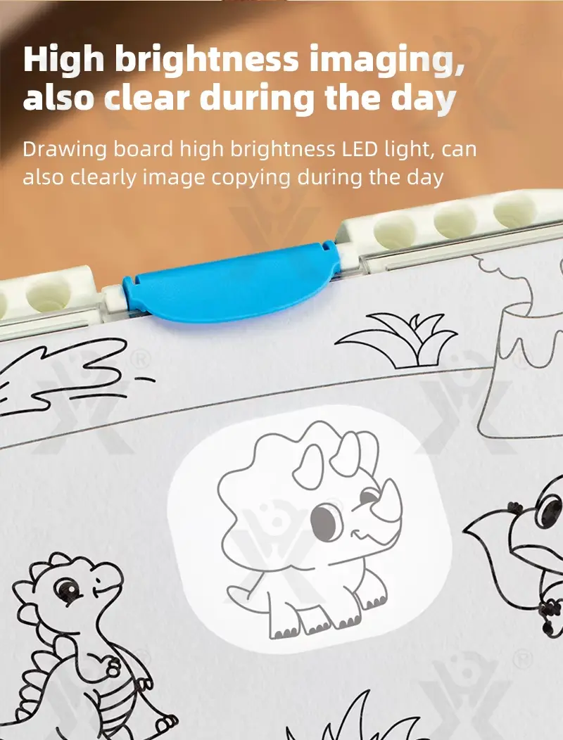 Kids Projection Drawing Board (TB-4192781) — illustrated product details, panel 5