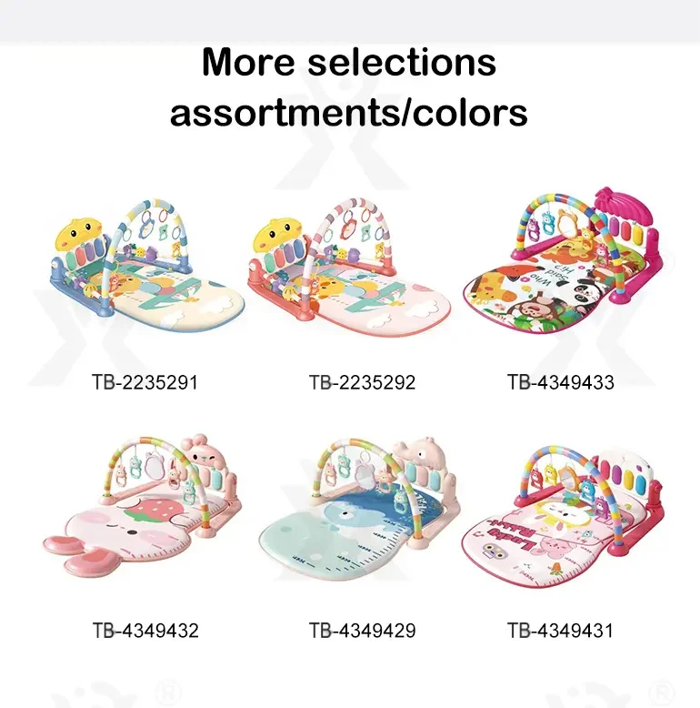 Baby Pedal Piano Play Mat, Rabbit Mat -Baby Toys Bulk Supply (TB-4345906) — illustrated product details, panel 8