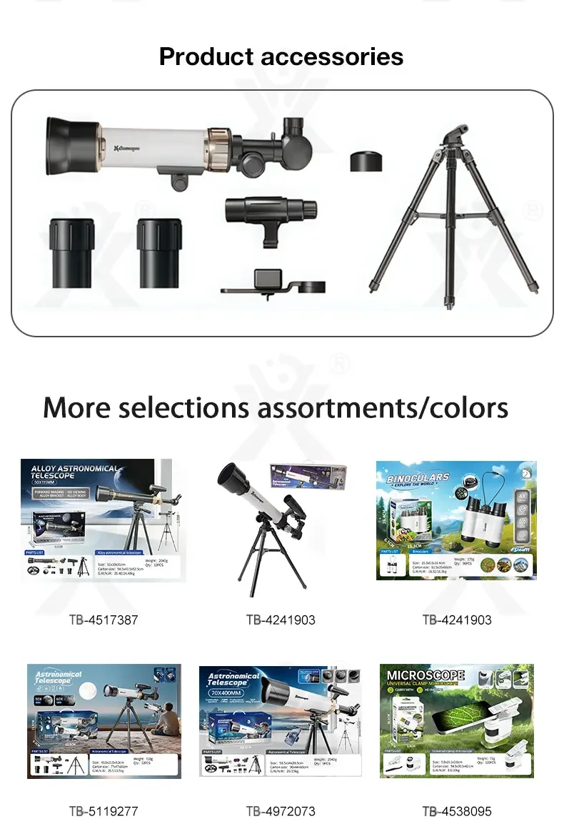 GROIC Telescope for Kids (TB-5119277) — illustrated product details, panel 6