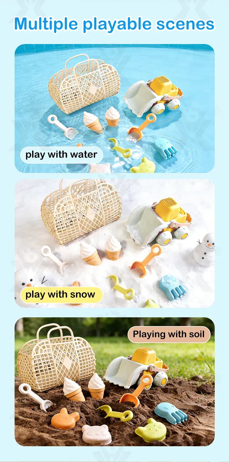 Cream Beach Basket Toy Set | Kids Sand Play Set (TB-5153319) — illustrated product details, panel 3