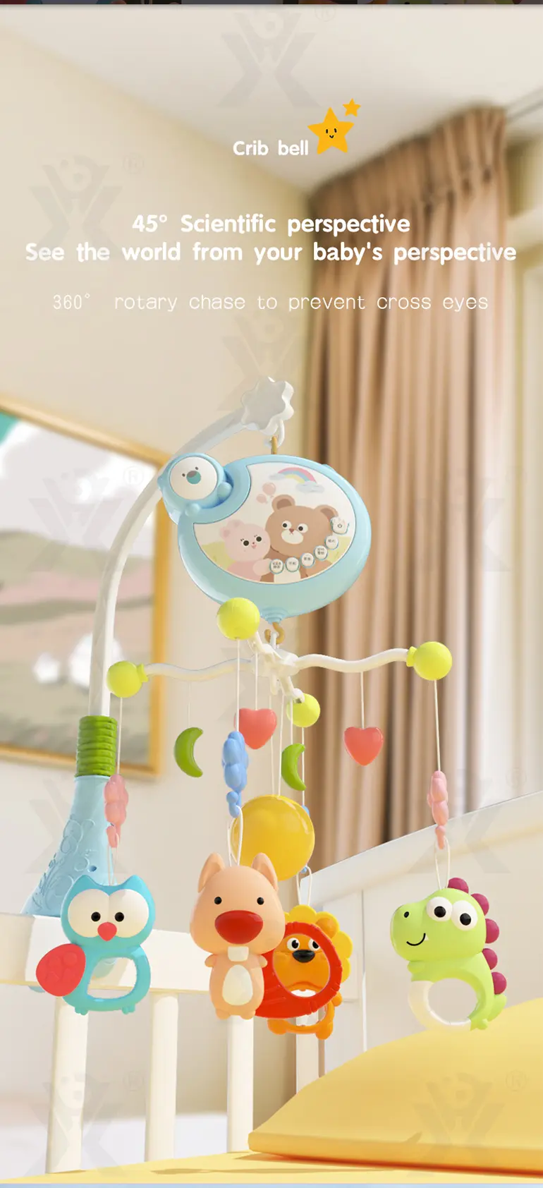 Baby Musical Crib Mobile, Educational Toys (TB-4245914) — illustrated product details, panel 3