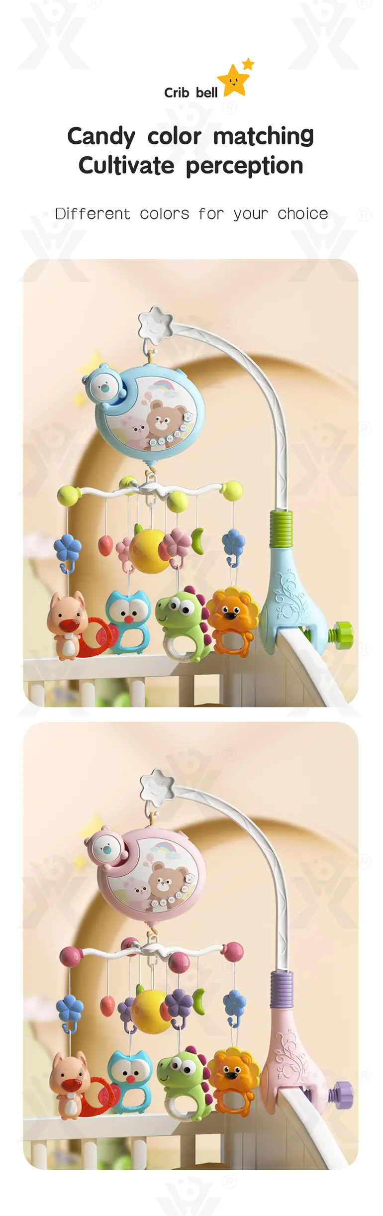 Baby Musical Crib Mobile, Educational Toys (TB-4245914) — illustrated product details, panel 8