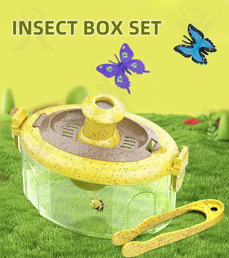 Outdoor Insect Box for Kids to Observe The Insect World (TB-4387774) — illustrated product details, panel 1